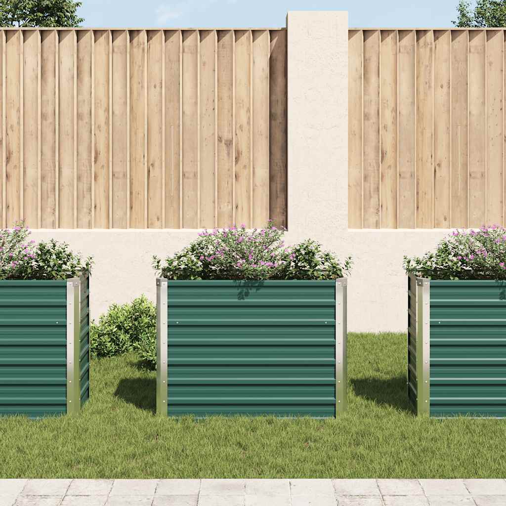 Garten-Hochbeet Verzinkter Stahl 100X40X77 Cm