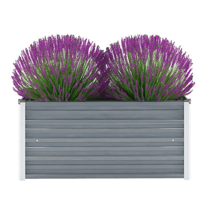 Garten-Hochbeet Verzinkter Stahl 100X40X45 Cm
