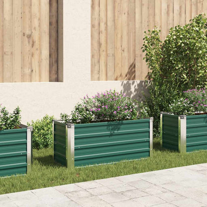 Garten-Hochbeet Verzinkter Stahl 100X40X45 Cm