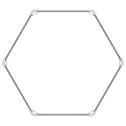 Garten-Hochbeet Verzinkter Stahl 129X129X77 Cm