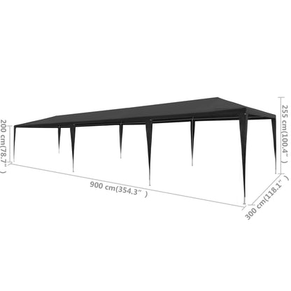Partyzelt 3X9 M Pe