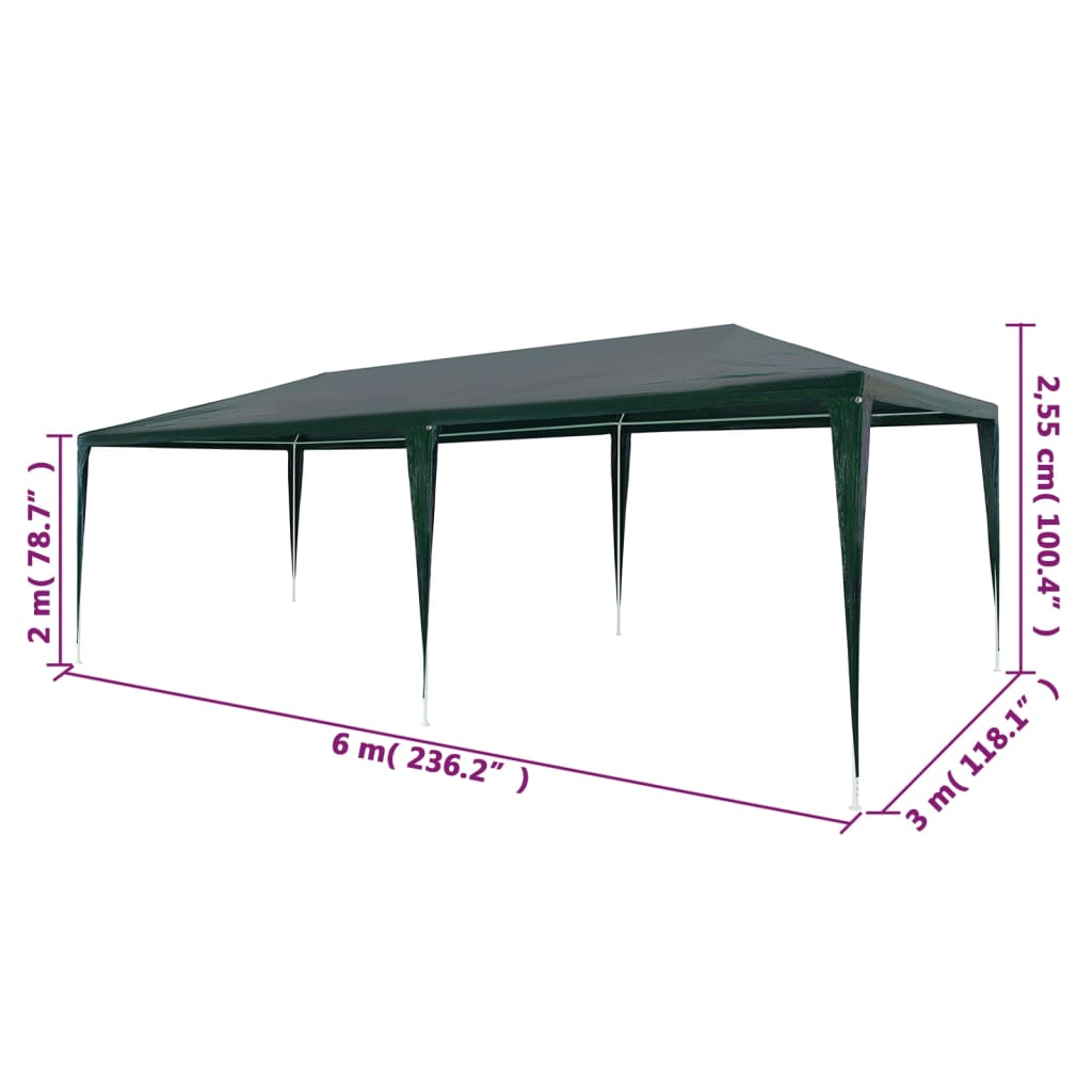 Partyzelt 3X6 M Pe