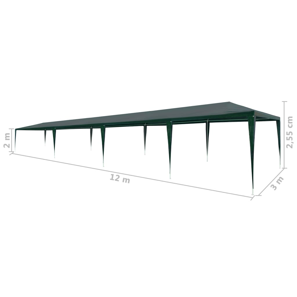 Partyzelt 3X12 M Pe