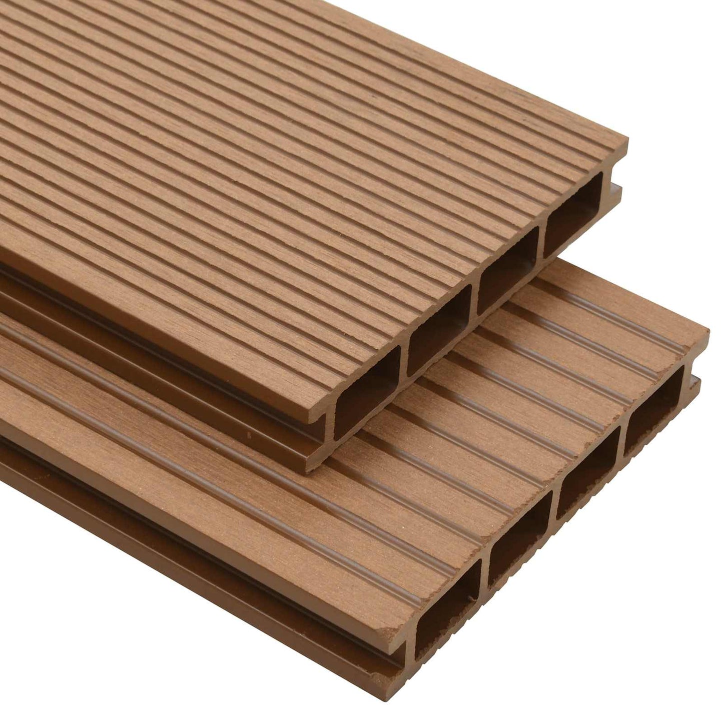 Terrassendiele 6 Pcs Teak Wpc