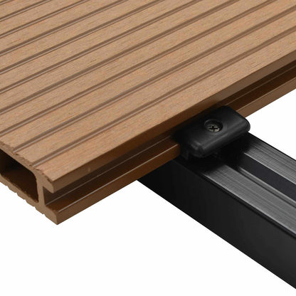 Terrassendiele 6 Pcs Teak Wpc