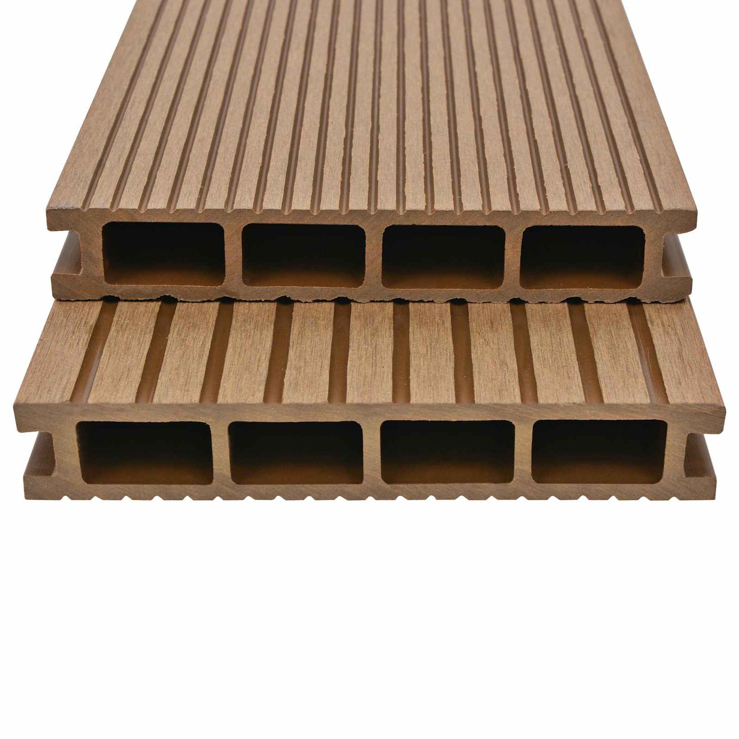 Terrassendiele 6 Pcs Teak Wpc
