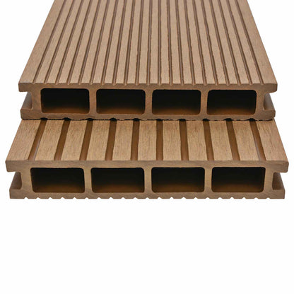 Terrassendiele 6 Pcs Teak Wpc