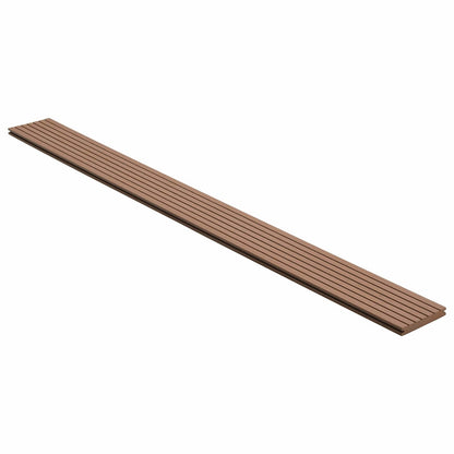 Terrassendiele 6 Pcs Hellbraun Wpc
