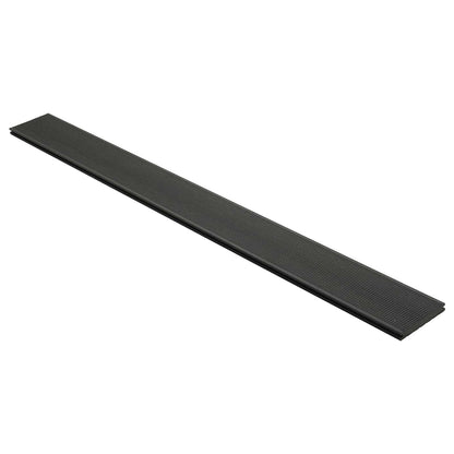 Terrassendiele 6 Pcs Schwarz Wpc