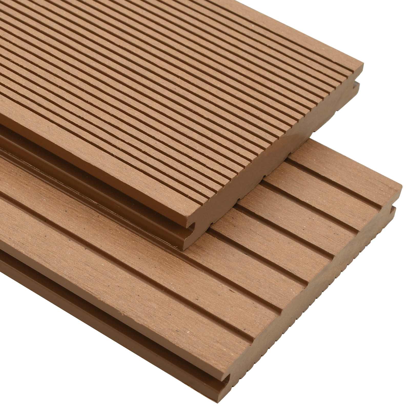 Terrassendiele 6 Pcs Teak Wpc