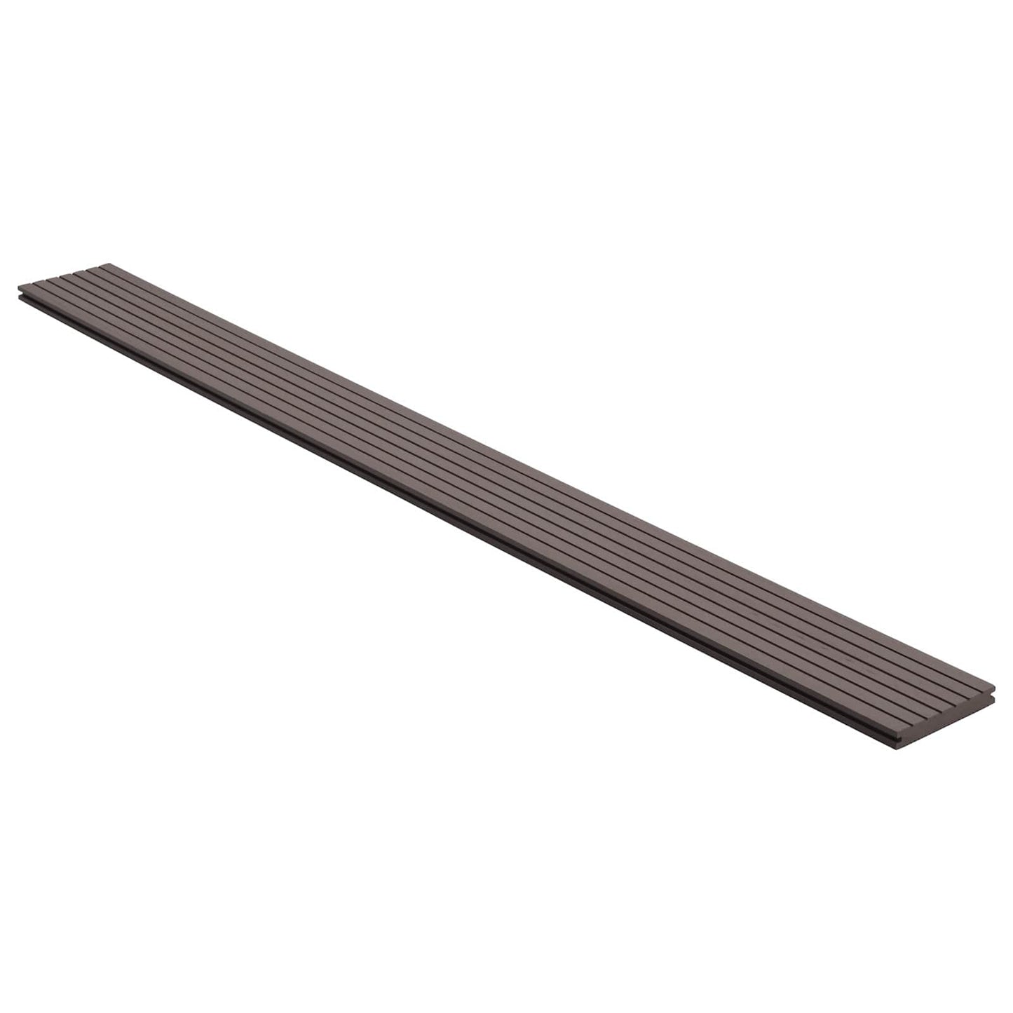 Terrassendiele 6 Pcs Dunkelbraun Wpc