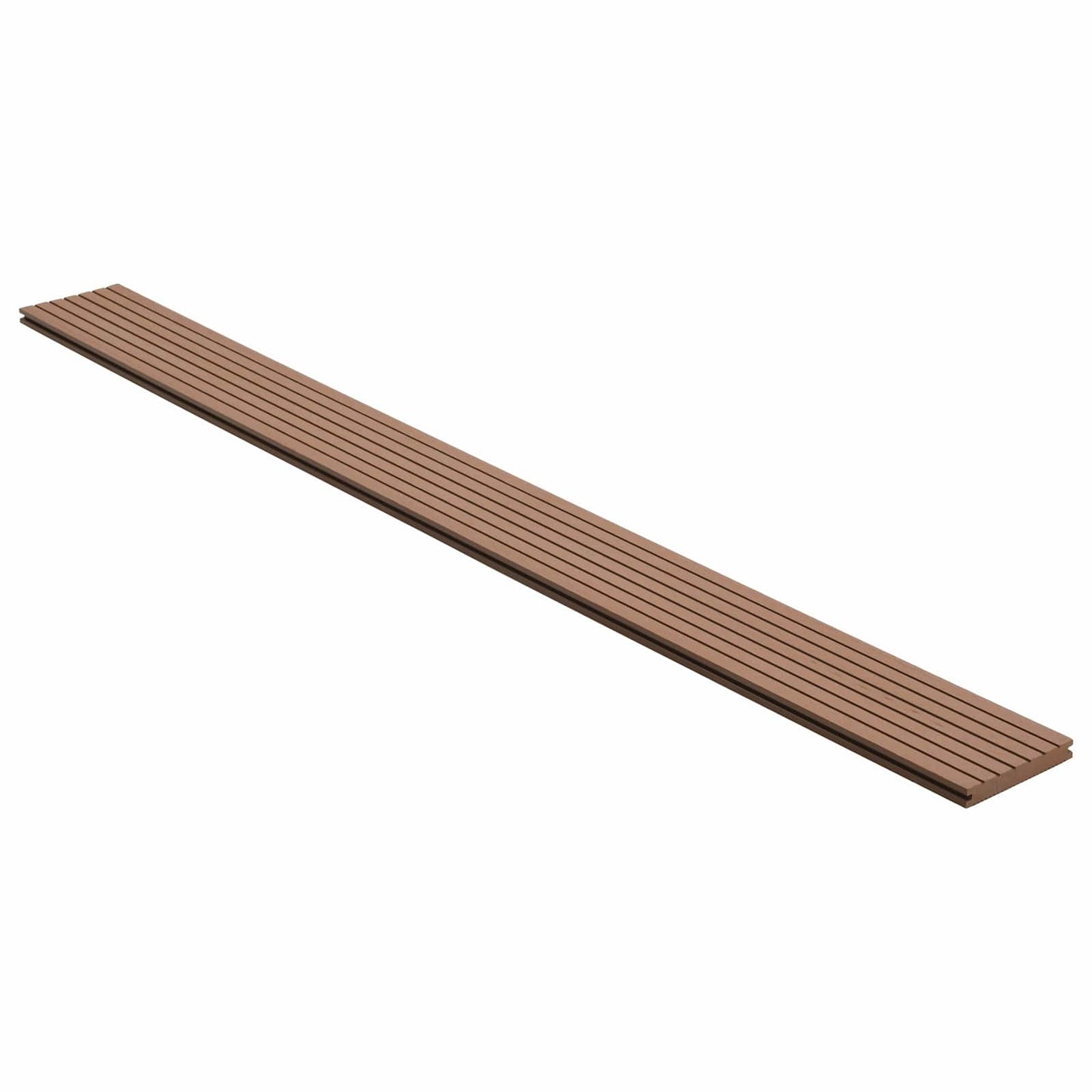 Terrassendiele 4 Pcs Hellbraun Wpc