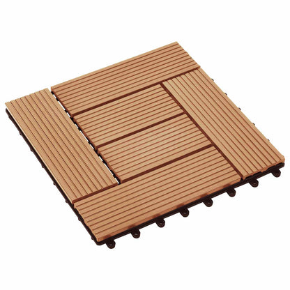 Terrassenfliese 22 Pcs 30 X 30 Cm Wpc