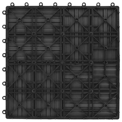 Terrassenfliesen 11 Stück Wpc 30 X 30 Cm 1 Qm Grau