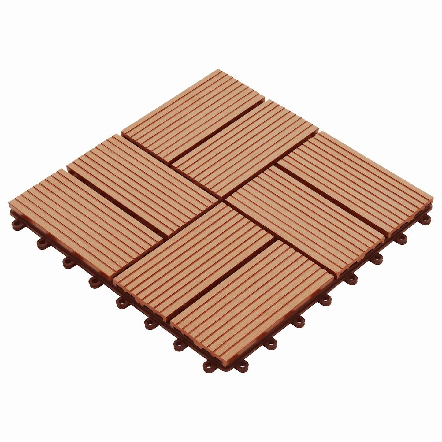 Terrassenfliese 22 Pcs 30 X 30 Cm Wpc