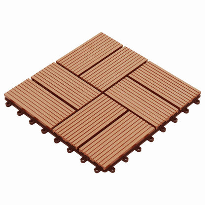 Terrassenfliese 22 Pcs 30 X 30 Cm Wpc