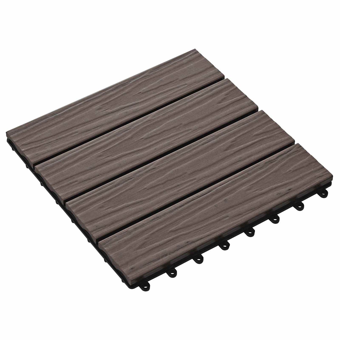 Terrassenfliese 3D-Design 11 Pcs 30 X 30 Cm Wpc
