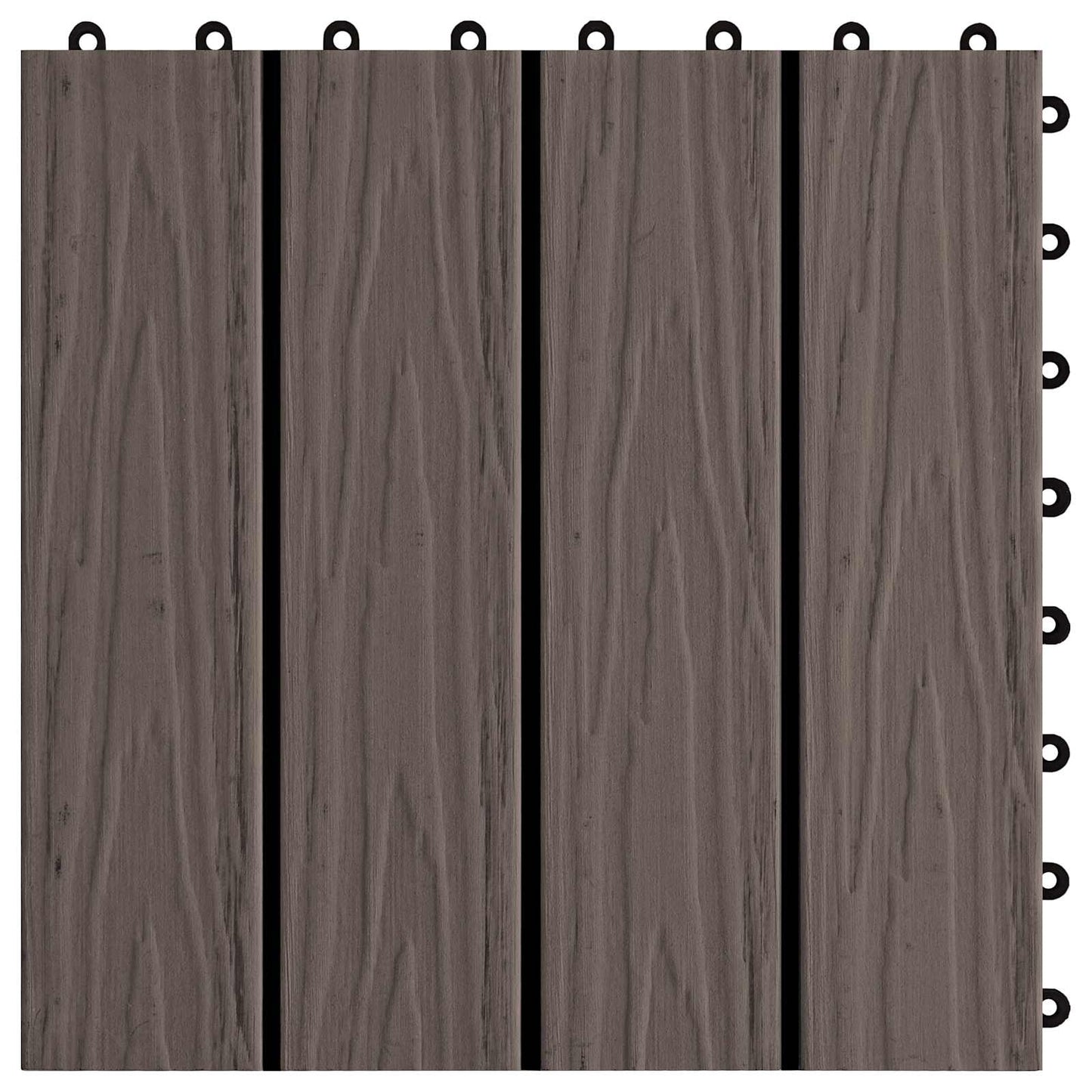 Terrassenfliese 3D-Design 11 Pcs 30 X 30 Cm Wpc