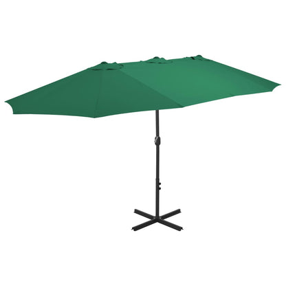 Sonnenschirm Mit Aluminium-Mast 460X270 Cm