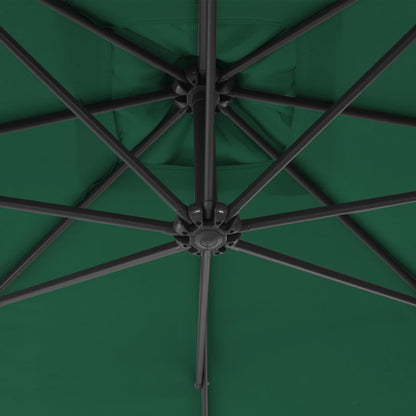 Ampelschirm Mit Stahl-Mast 250X250 Cm Grün