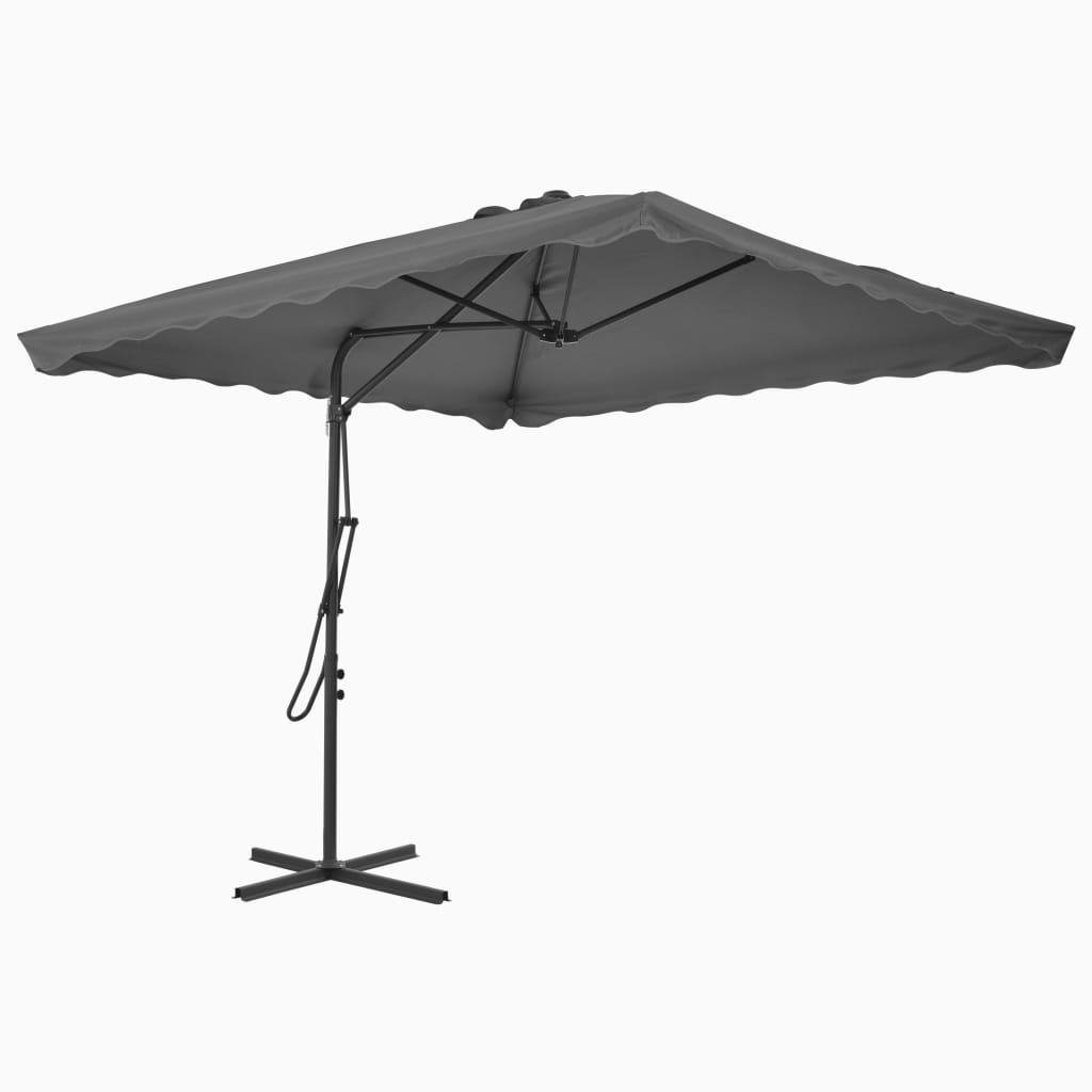 Sonnenschirm Mit Stahl-Mast 250X250 Cm