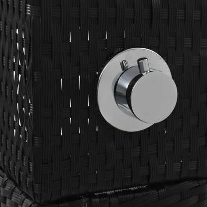 Gartendusche Poly Rattan Wpc