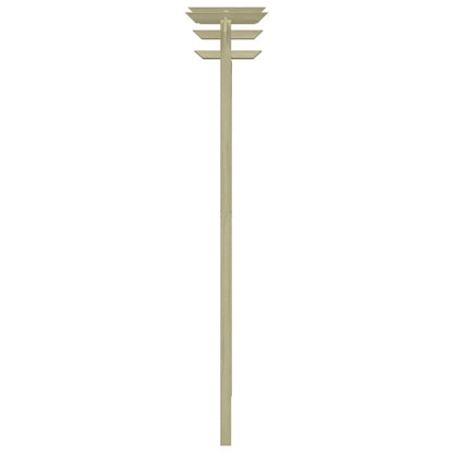 Garten-Pergola Kiefernholz Imprägniert 180X210X40 Cm