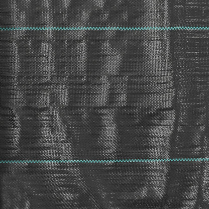 Unkrautfolie Pp 1X100 M Schwarz Sandfarbe