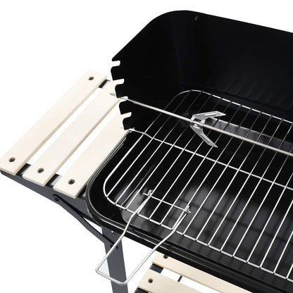 Holzkohlegrill Standgrill Mit Rädern