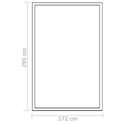 Gewächshaus Aluminium 11,19 M³
