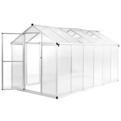 Gewächshaus Aluminium 11,19 M³