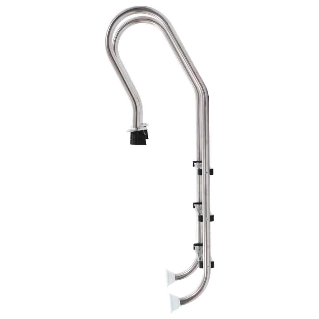 Pool-Leiter 3 Stufen 120 Cm Edelstahl 304