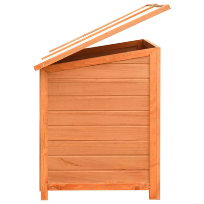 Hundehütte Kiefernholz & Tannenholz 120X77X86 Cm
