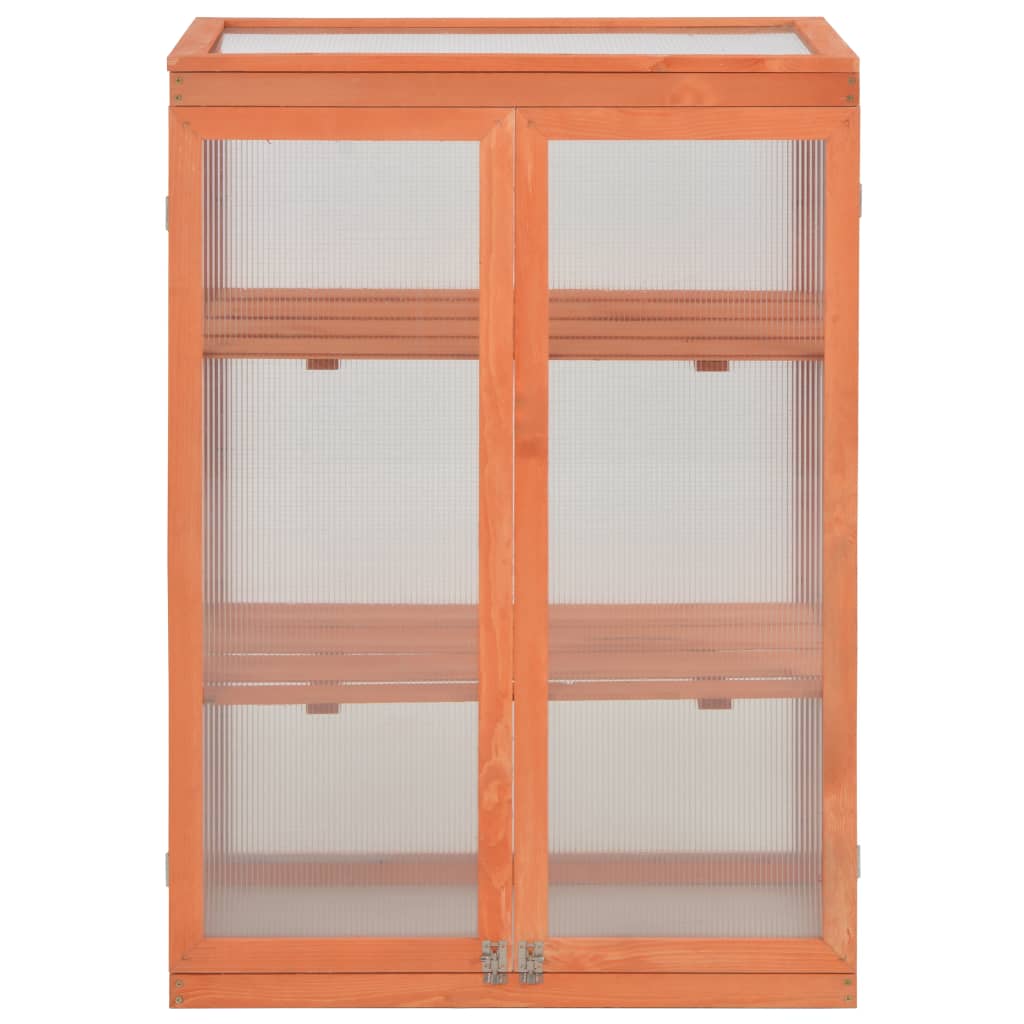 Gewächshaus-Schrank Holz 75X47X109 Cm