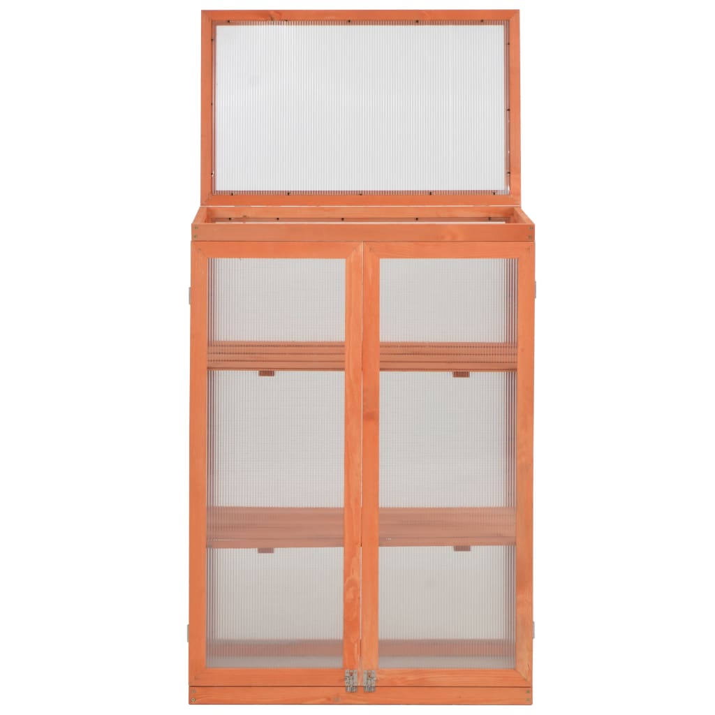 Gewächshaus-Schrank Holz 75X47X109 Cm