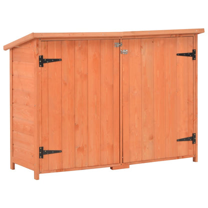 Garten-Geräteschuppen 128X42X91 Cm Holz