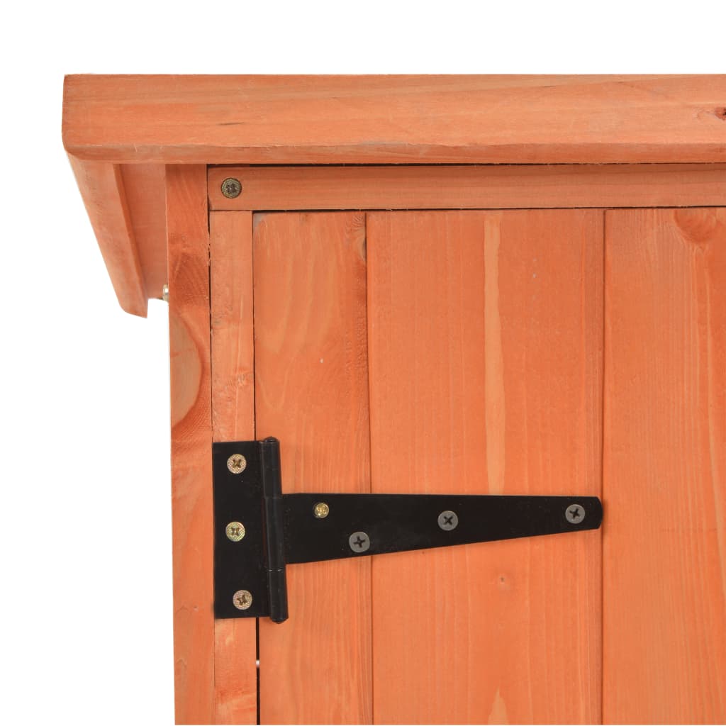 Garten-Geräteschuppen 128X42X91 Cm Holz