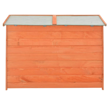 Garten-Geräteschuppen 128X42X91 Cm Holz