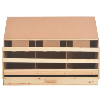 Legenest Für Hühner 3 Fächer Massivholz Kiefer