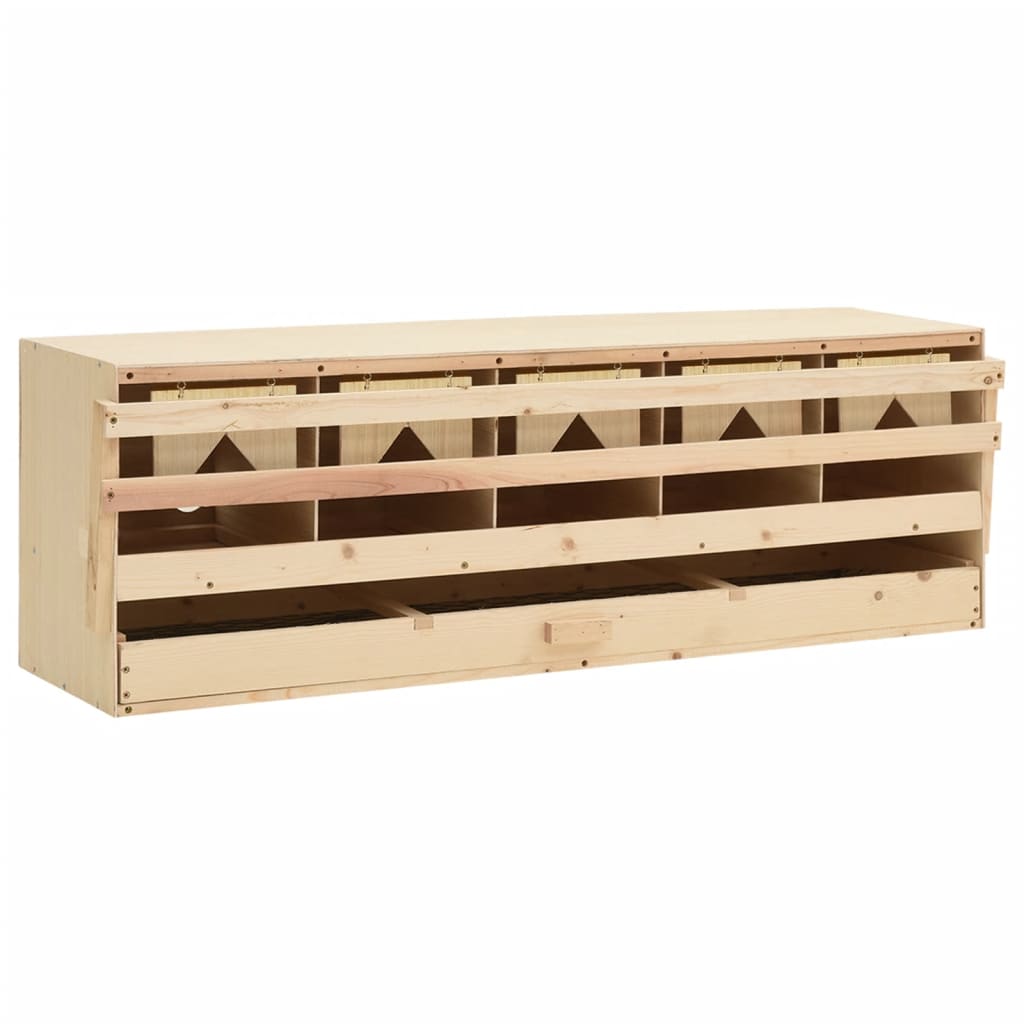 Legenest Für Hühner 3 Fächer Massivholz Kiefer