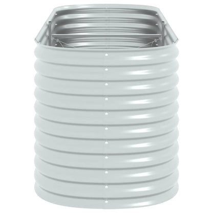 Garten-Hochbeet 240 X 80 X 81 Cm Verzinkter Stahl N