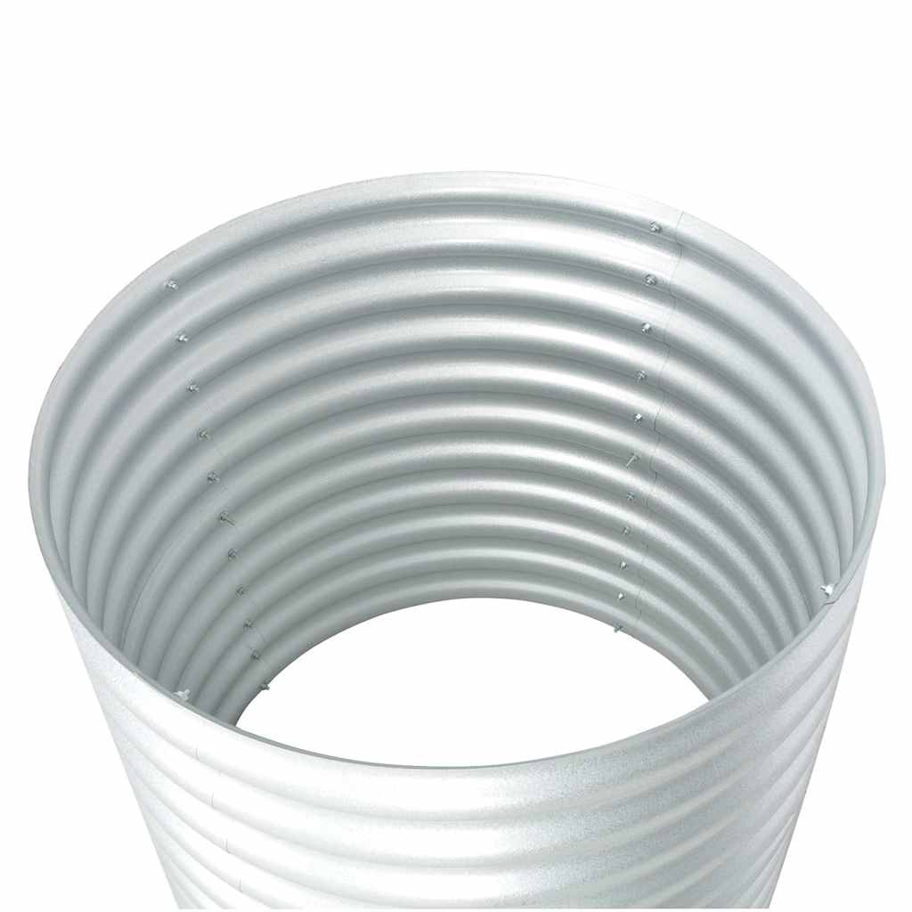 Garten-Hochbeet 80X80X81 Cm Verzinkter Stahl N
