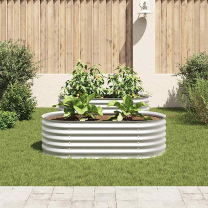 Garten-Hochbeet 160X80X44 Cm Verzinkter Stahl N