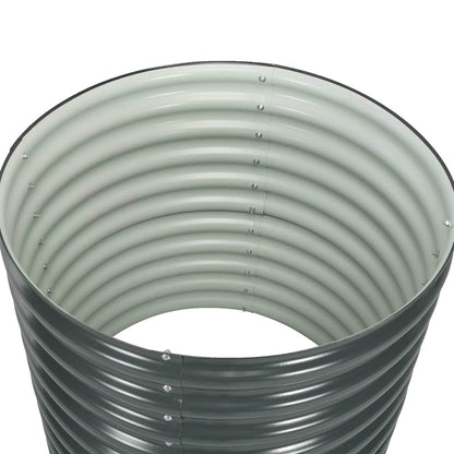 Garten-Hochbeet 80X80X81 Cm Verzinkter Stahl