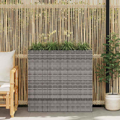 Garten-Hochbeet Mit 4 Töpfen Poly Rattan