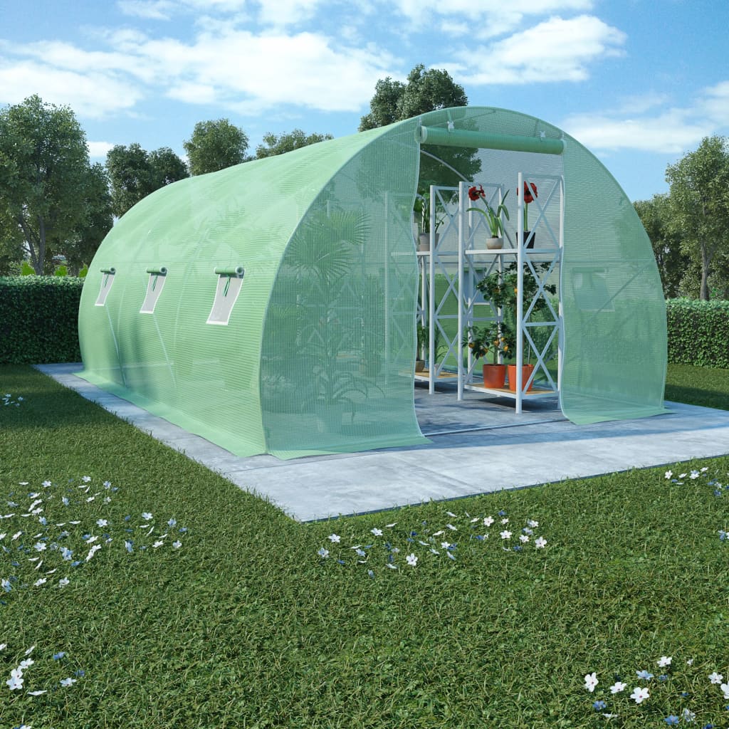 Gewächshaus 9 M² 4,5X2X2 M