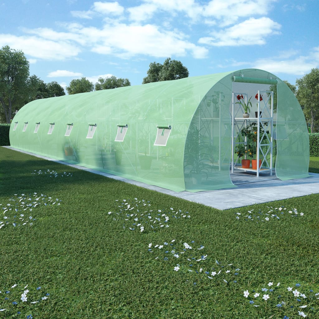Gewächshaus 9 M² 4,5X2X2 M
