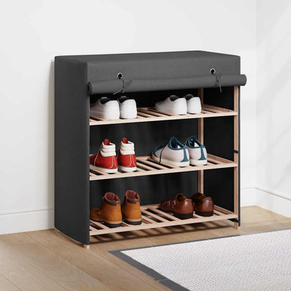 Schuhschrank Mit Abdeckung 79 X 40 X 80 Cm Stoff