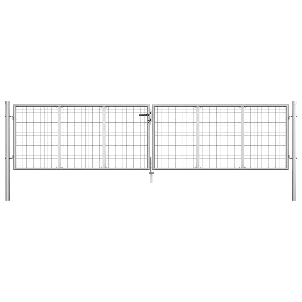 Gartentor Verzinkter Stahl 400 X 100 Cm