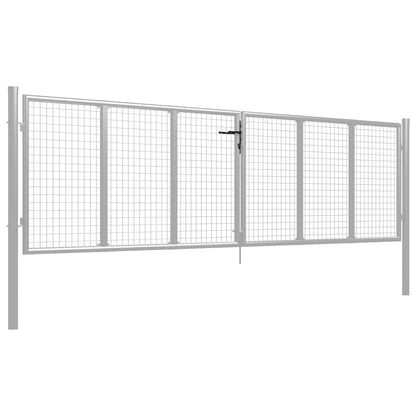 Gartentor Verzinkter Stahl 400 X 100 Cm
